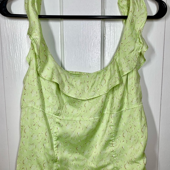 Cute Free People Light Green Tank - Picture 3 of 4